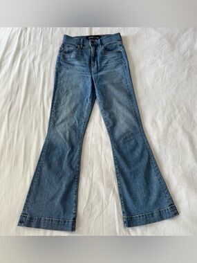 Veronica Beard Carson Ankle Flare High Rise Jeans Size 23